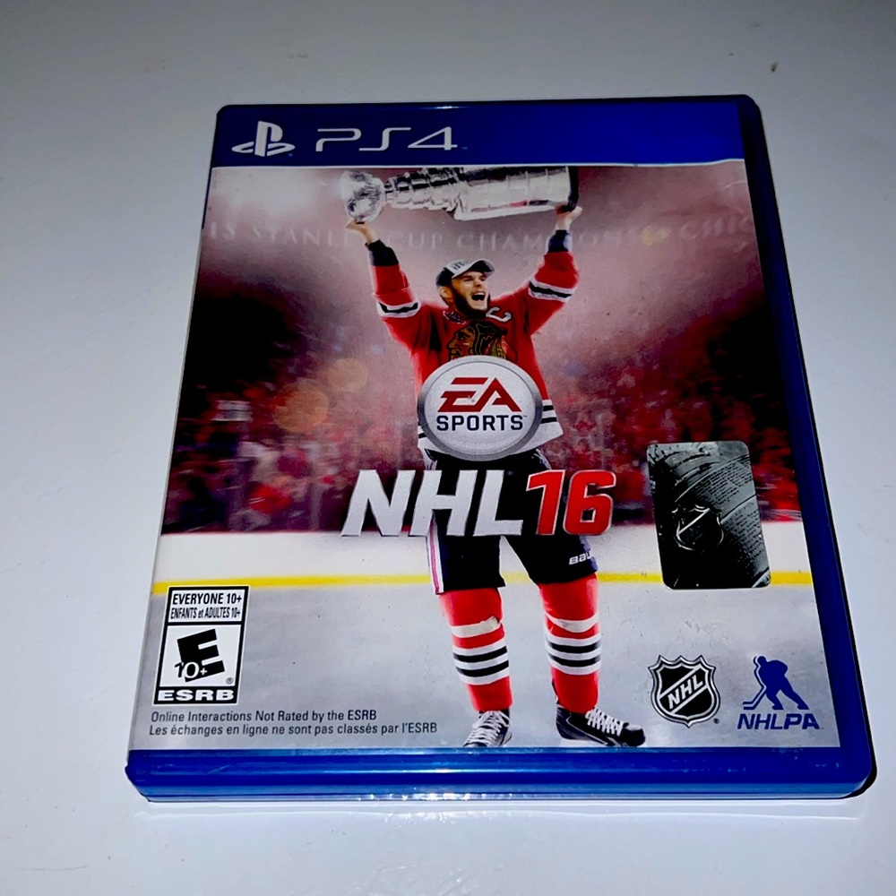 PS4 game NHL 16